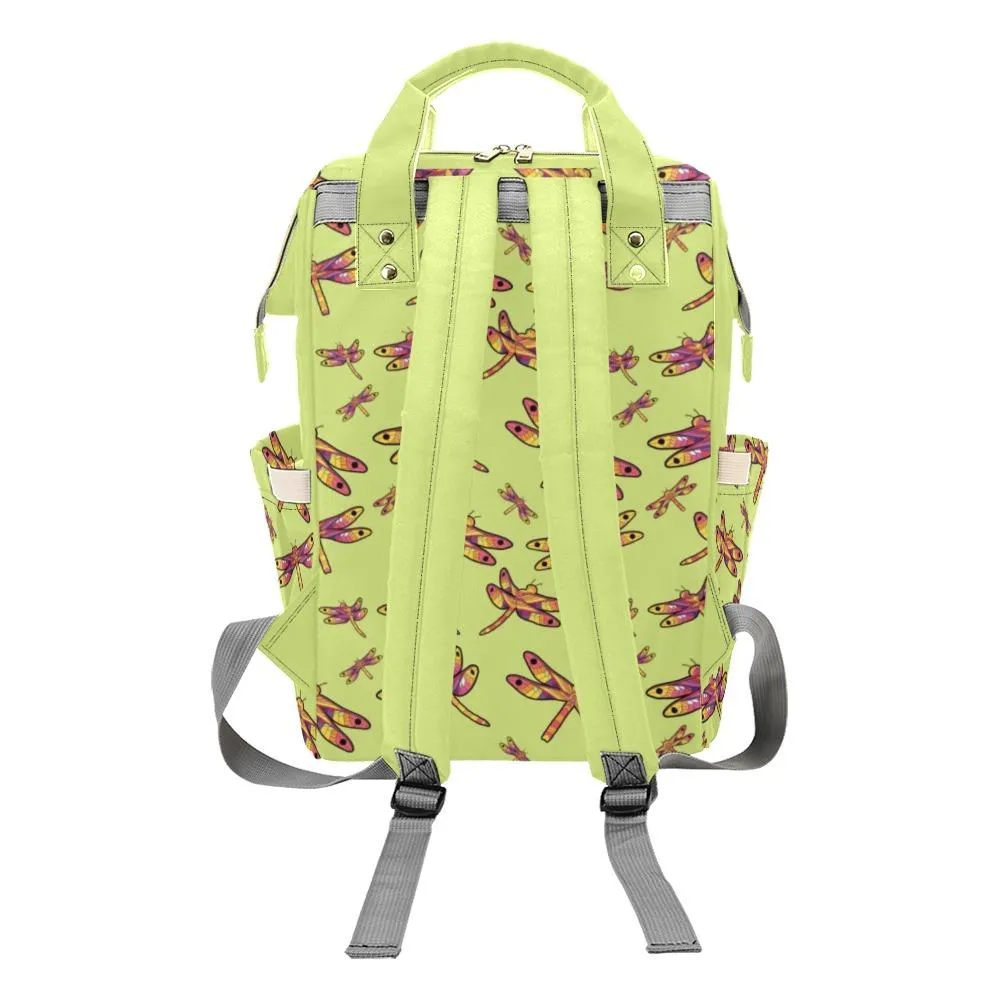 Gathering Lime Multi-Function Diaper Backpack/Diaper Bag