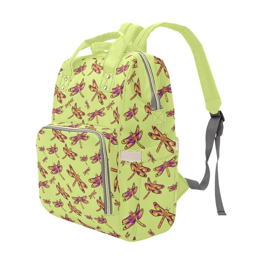 Gathering Lime Multi-Function Diaper Backpack/Diaper Bag