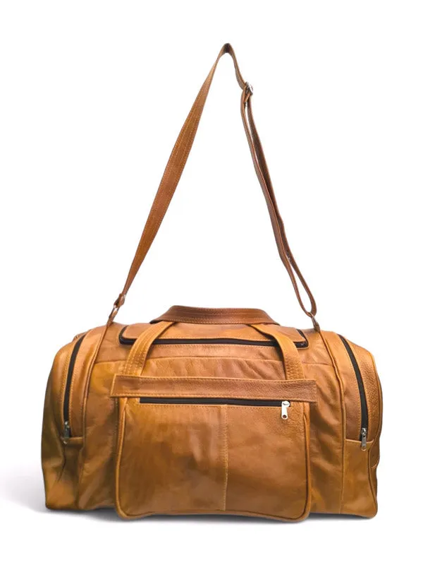 Genuine Leather Medium Travel Luggage Bag