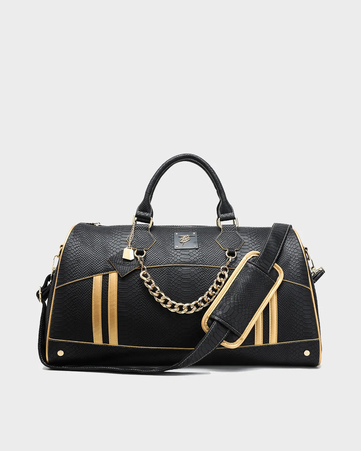 Goddess Duffle Bag in Black