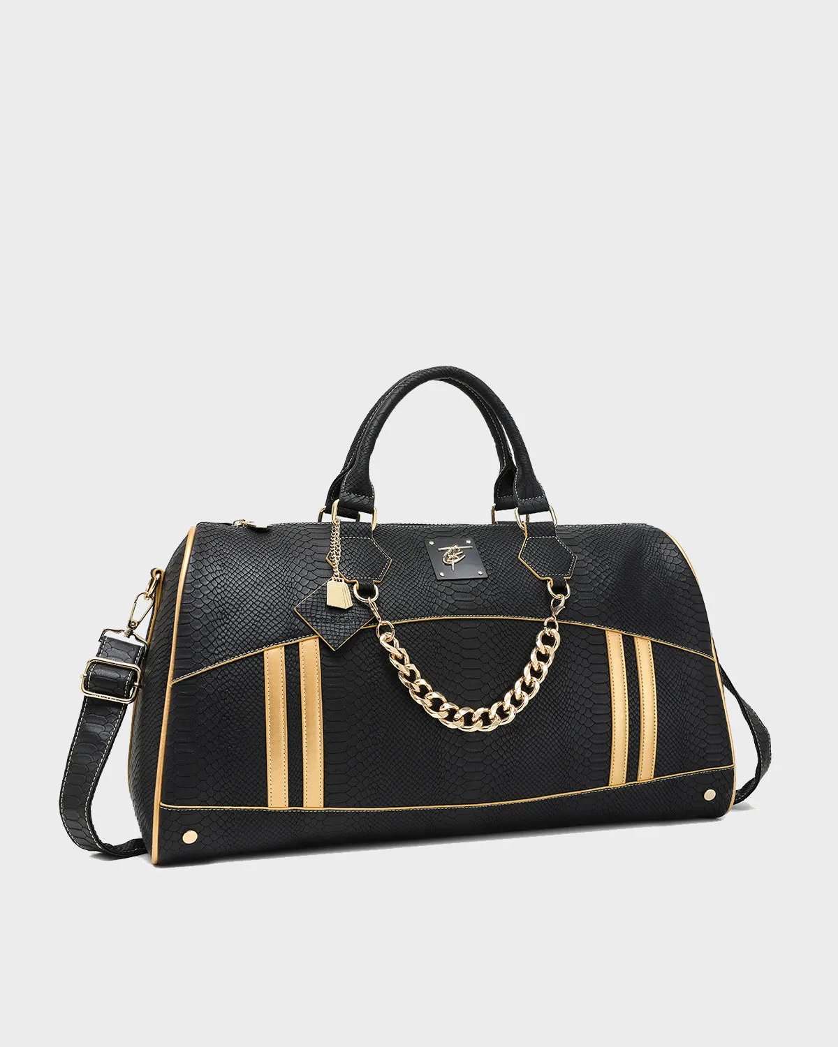 Goddess Duffle Bag in Black