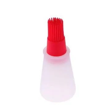 High Temperature Resistant Silicone Bottle Barbecue Brush Oil Tool