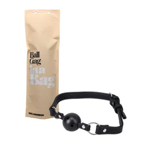 In A Bag Ball Gag - Black