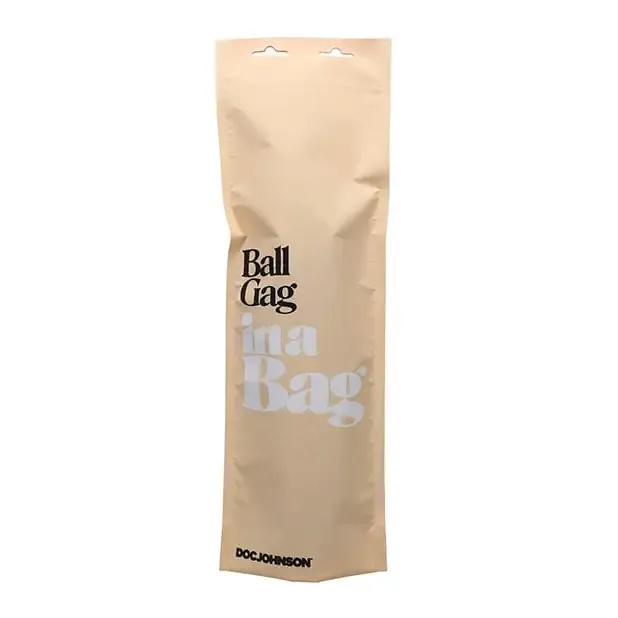 In A Bag Ball Gag - Black