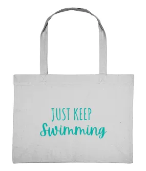 Just Keep Swimming Recycled Cotton Shopping Bag