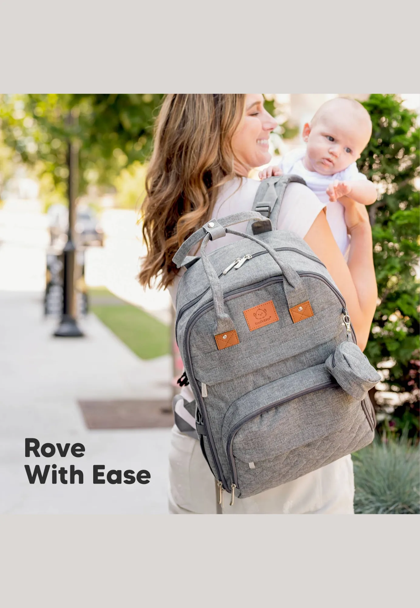 KeaBabies Rove Diaper Backpack