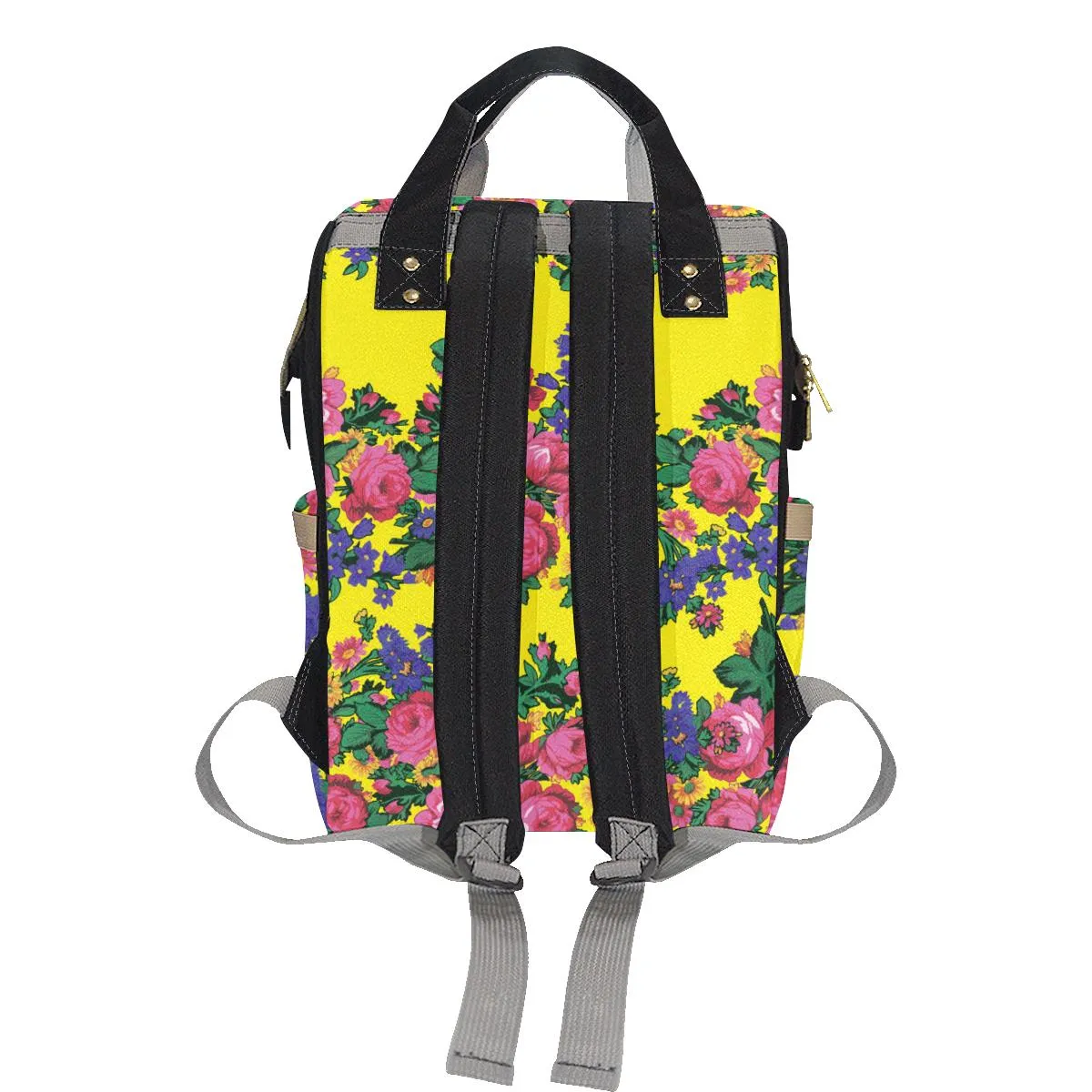 Kokum's Revenge-Yellow Multi-Function Diaper Backpack