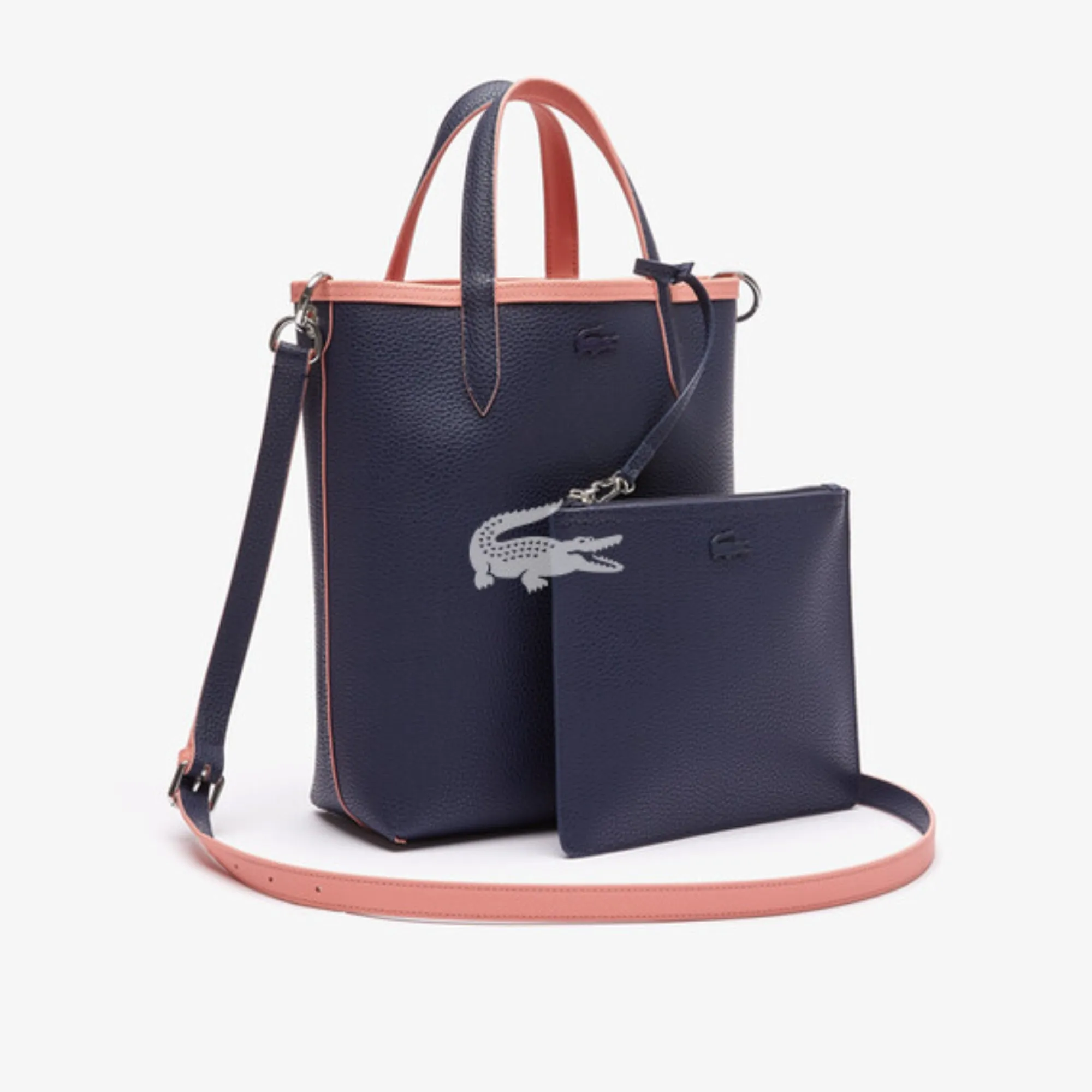 Lacoste Vertical Shopping Bag - Overplay Zoom Elfe Marine