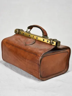 Late 19th century French leather doctor's bag