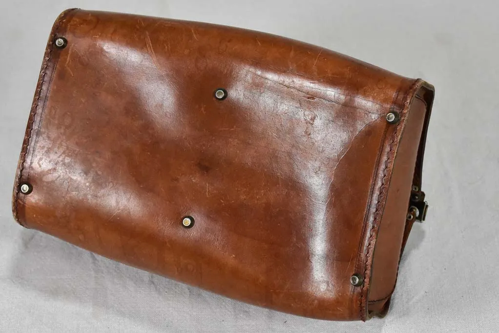 Late 19th century French leather doctor's bag