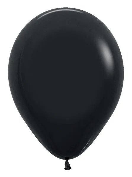 Latex Balloon Pack - Black, 11" | 100 ct.