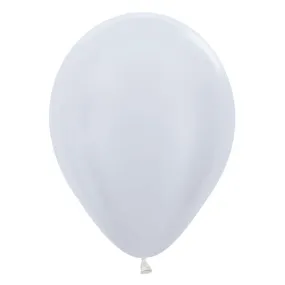 Latex Balloon Pack - Pearl White, 11" | 100 ct.