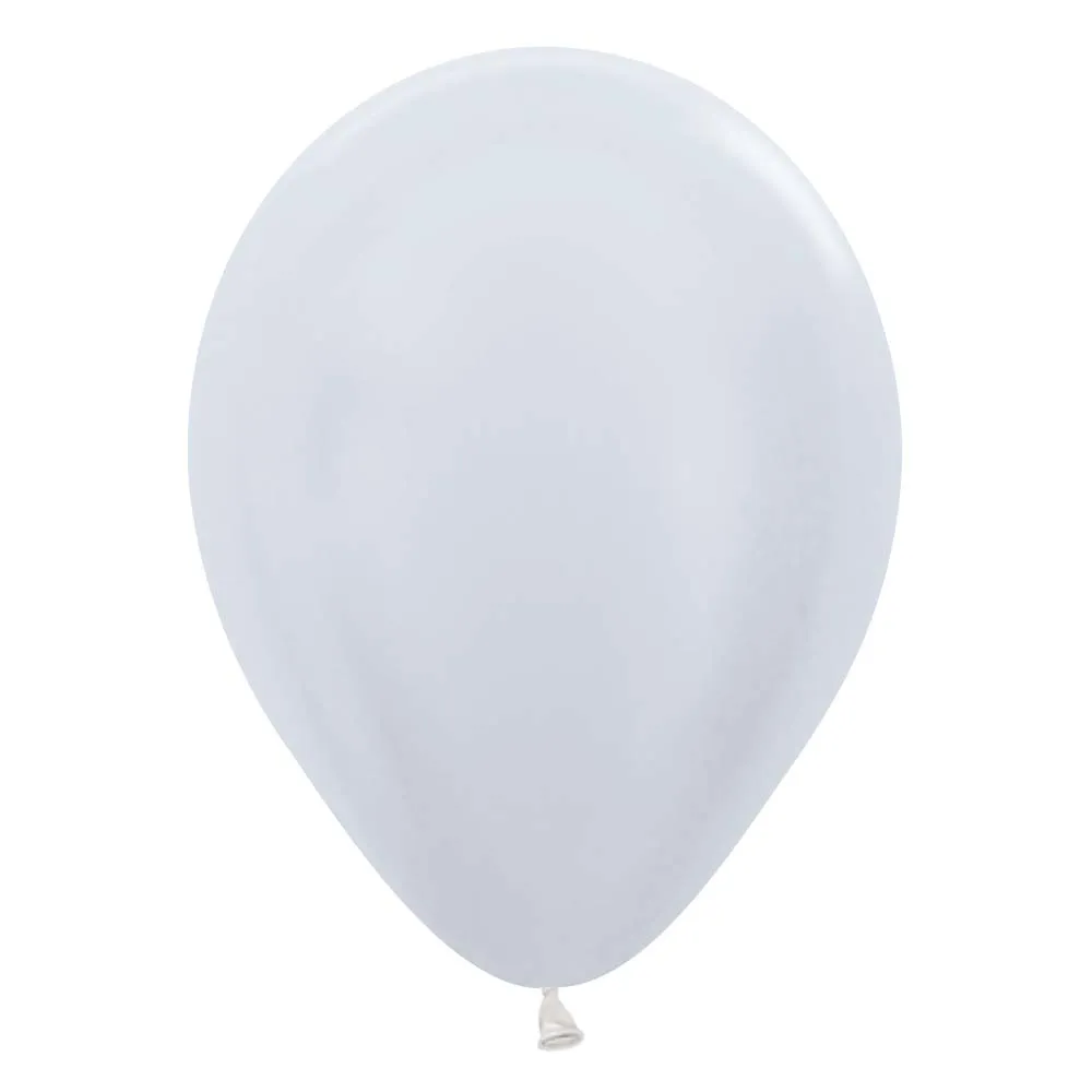 Latex Balloon Pack - Pearl White, 11" | 100 ct.