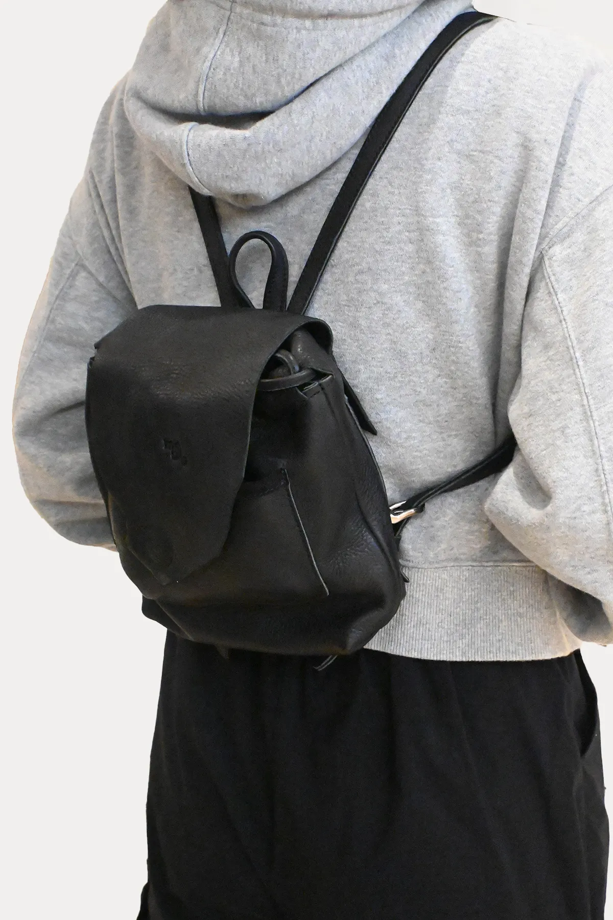 Leather Mini Backpack