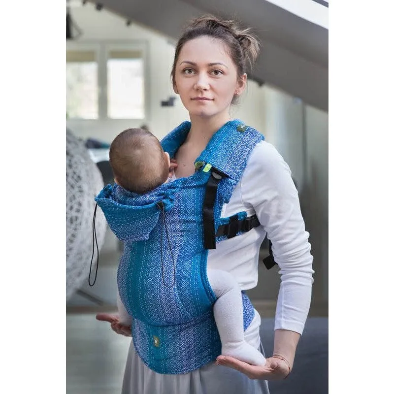 Lenny Lamb Ergonomic Carrier (BABY) - Little Love Ocean (Second Generation)