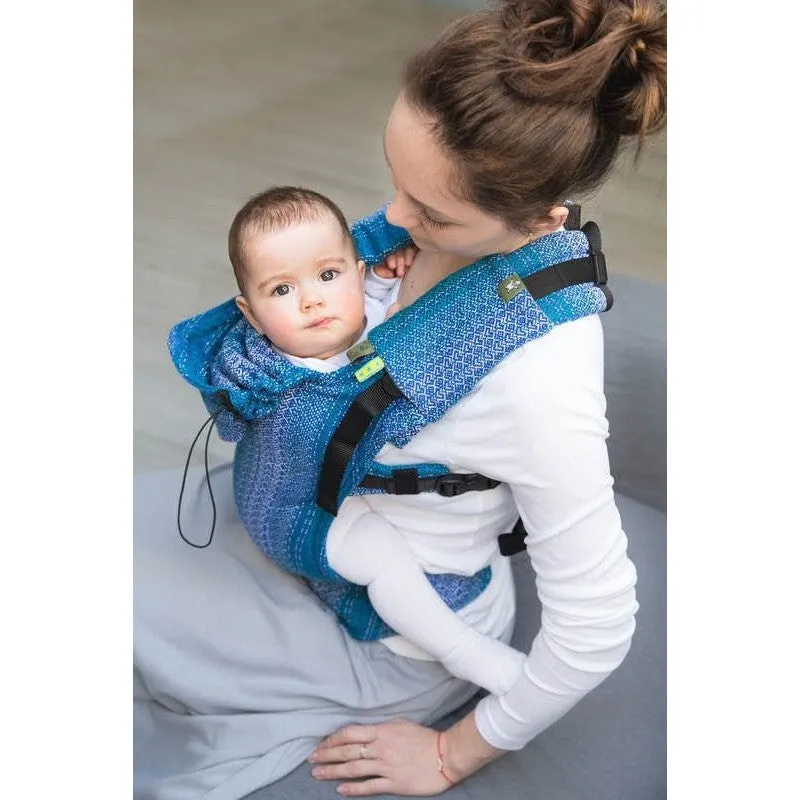 Lenny Lamb Ergonomic Carrier (BABY) - Little Love Ocean (Second Generation)