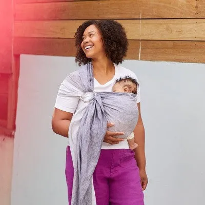 LILLEbaby Ring Sling Wrap Baby Carrier - Nimbus Cloud