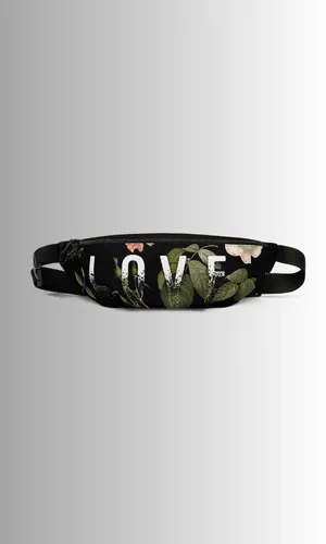 Love Flower Fanny Pack | by Duffle Bag