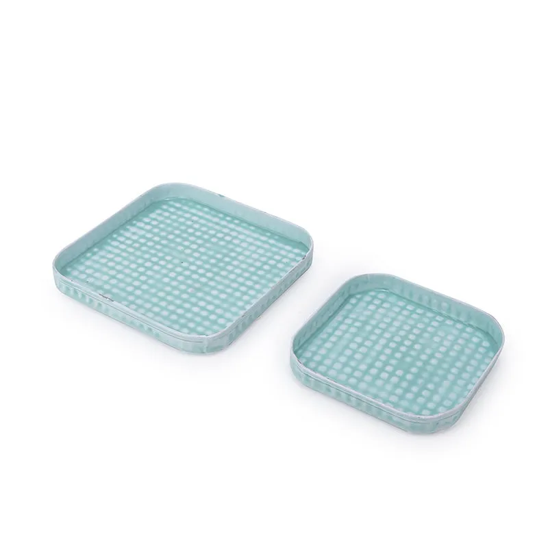 Marine Majesty Platter Cum Organizer | Set of 2