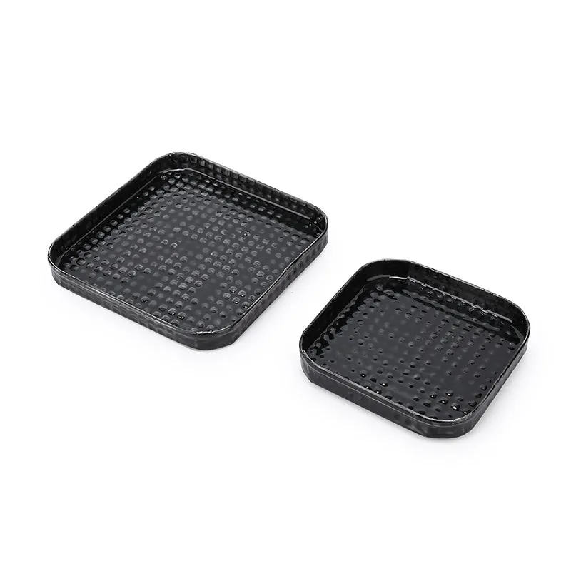 Marine Majesty Platter Cum Organizer | Set of 2