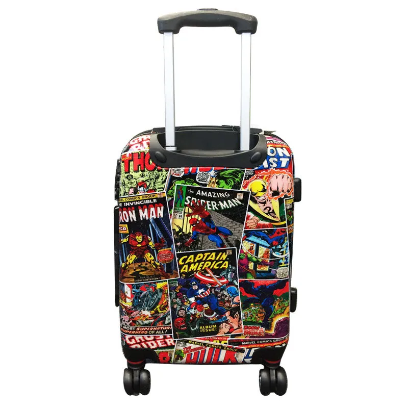 Marvel - Avengers Comic Print 19in Small Suitcase - MAR019