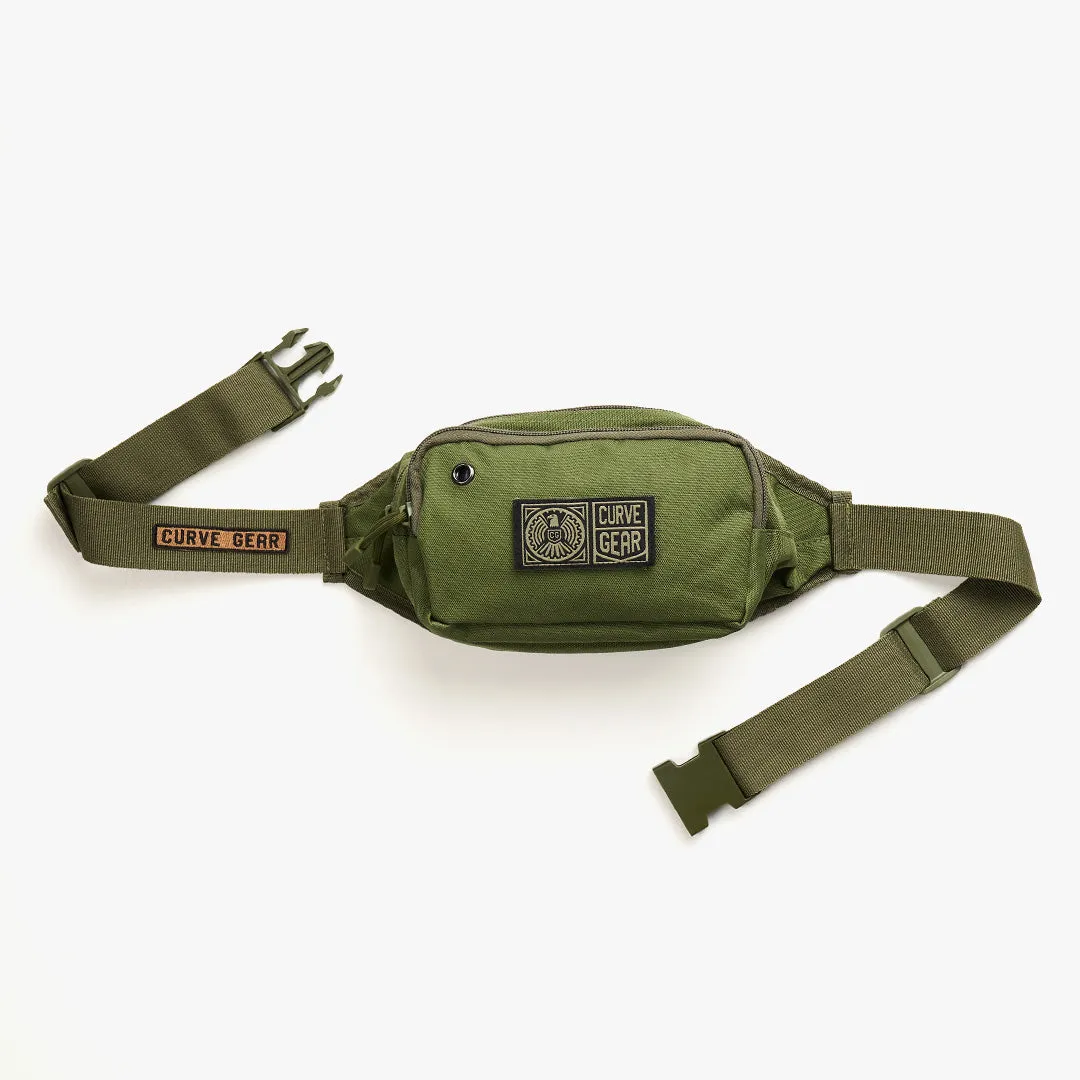 Military Waist Bag Army Green