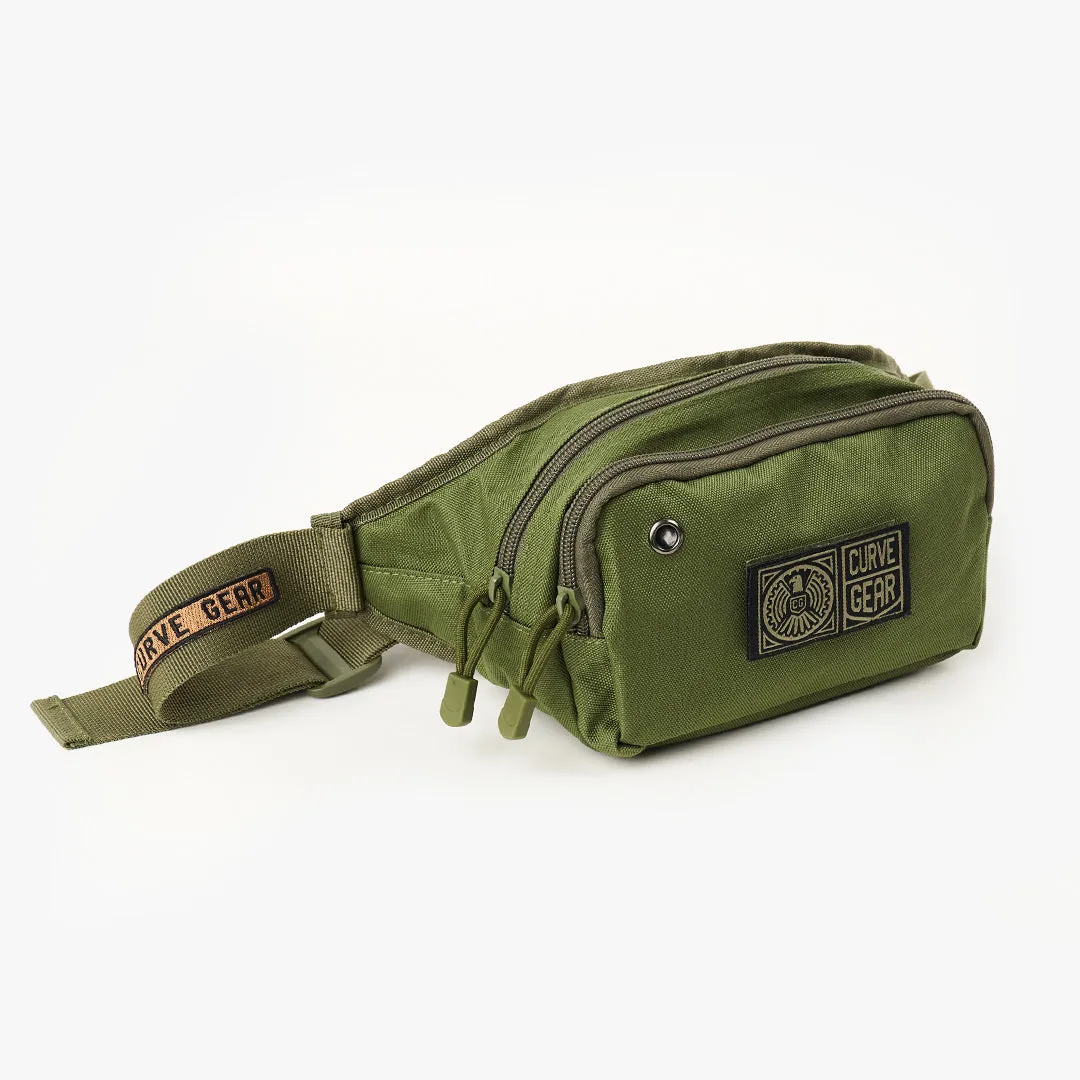 Military Waist Bag Army Green