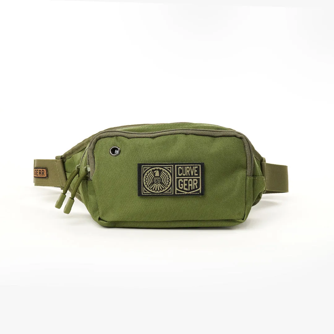 Military Waist Bag Army Green