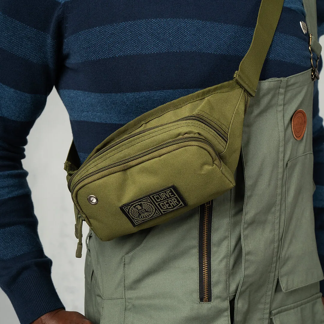 Military Waist Bag Army Green