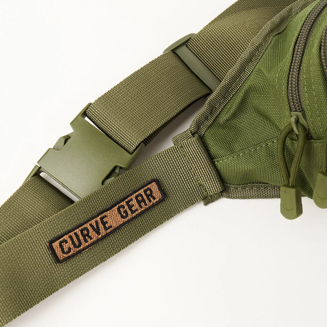 Military Waist Bag Army Green