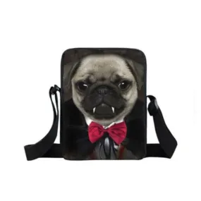 Mini Backpack Vampire Pug