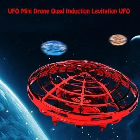 Mini Drone Quad Induction Levitation UFO Magnetic Magic Spinning Gyroscope