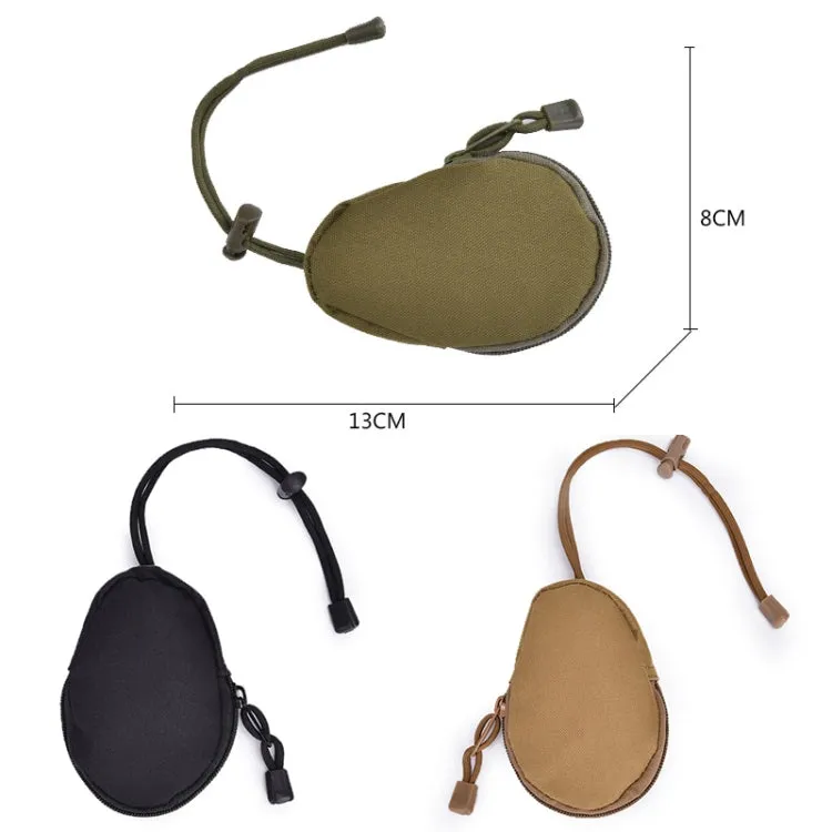 Mini Outdoor Hiking EDC Carrying Bag Key Coin Purse(Army Green)