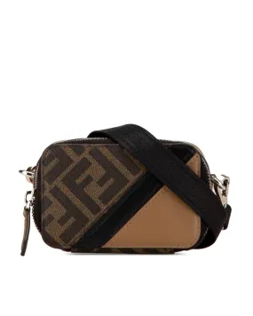 Mini Zucca Diagonal Crossbody Bag with Adjustable Strap