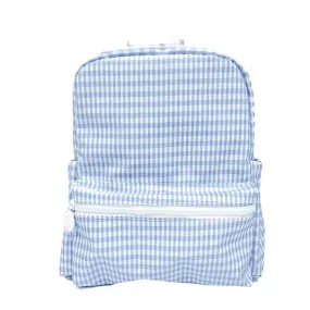 Mist Gingham Mini Backer Backpack