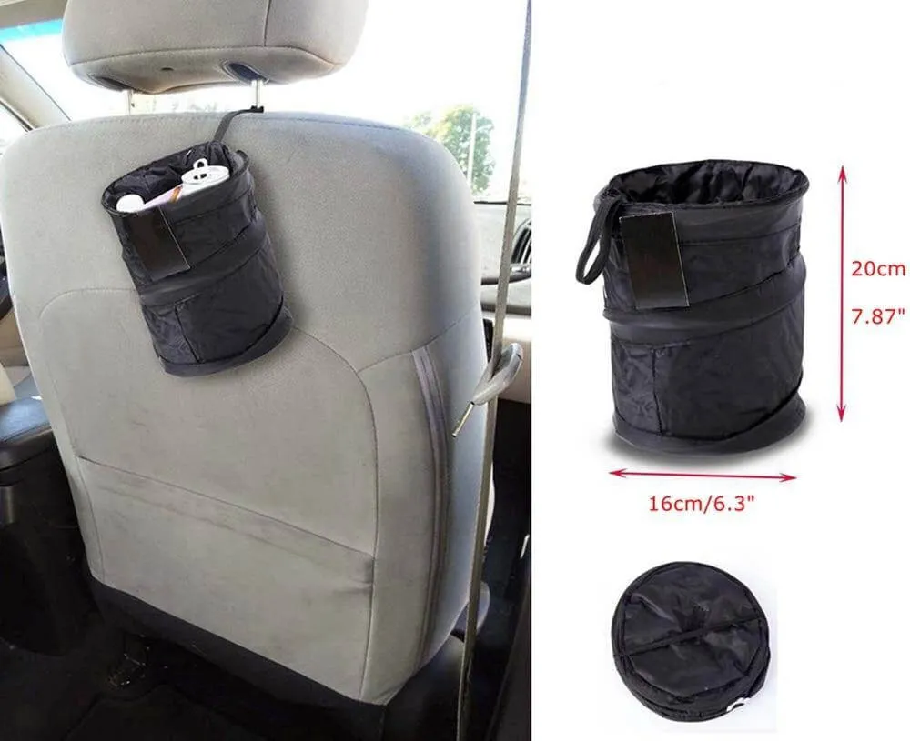 Multifunctional Foldable Car Trash Can