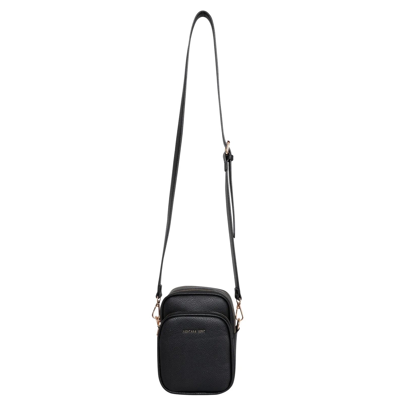 MWC-023 Montana West Shoulder/Crossbody Bag Black