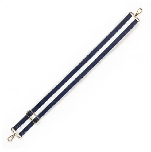 Navy Stripe Purse Strap