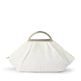 OB4797 ADRIANA WOVEN HANDLE BAG