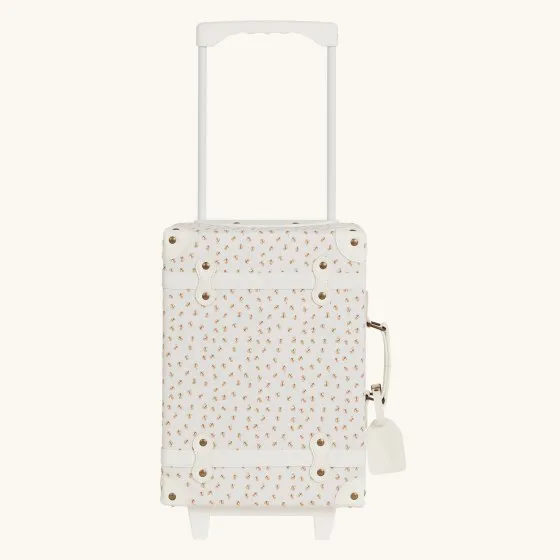 Olli Ella See-Ya Suitcase Trolley | Leafed Mushroom