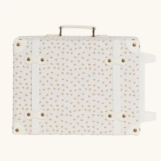 Olli Ella See-Ya Suitcase Trolley | Leafed Mushroom