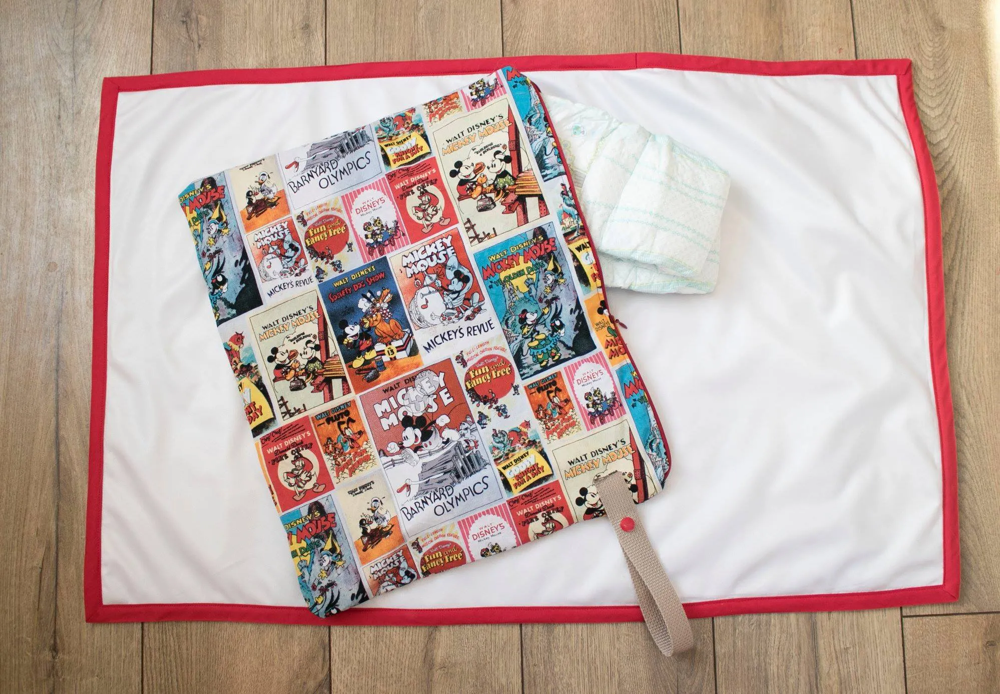 On The Go Baby Changing Mat & Wet Bags Pattern