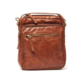 Oran Leather - Helsinki Satchel Bag - Brandy