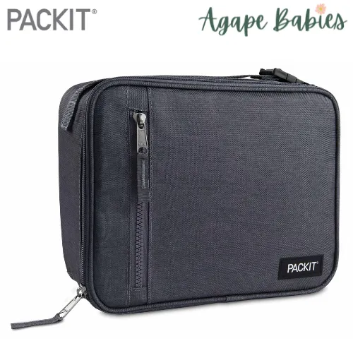 PackIt Freezable Classic Lunch Box Bag - City Charcoal