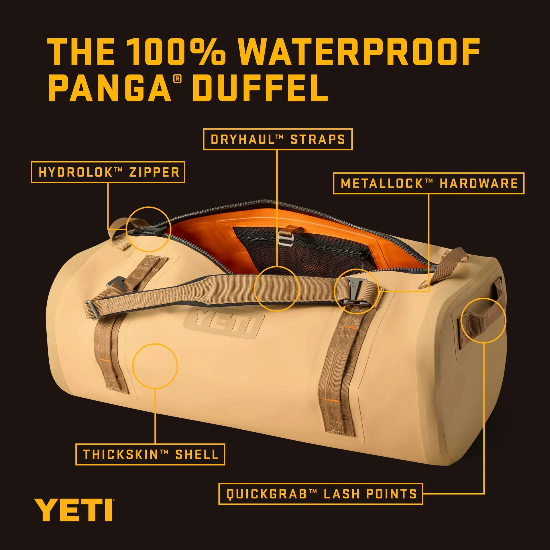 Panga® 75L Waterproof Duffel