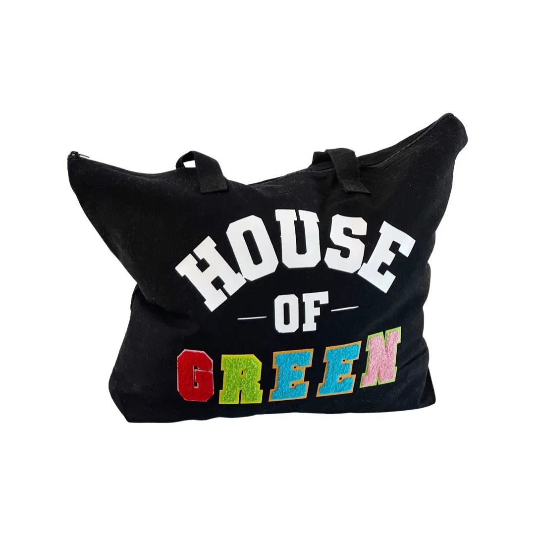 Personalize Your Tote Bag / Custom Varsity Letter Patch - House of Design