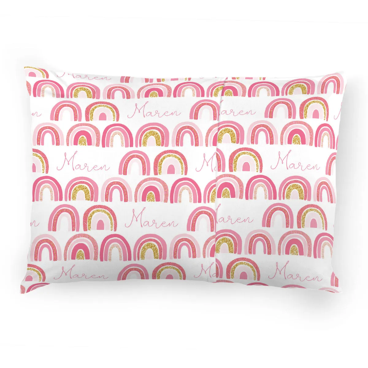 Personalized  Pillow Case | Brilliant Rainbow