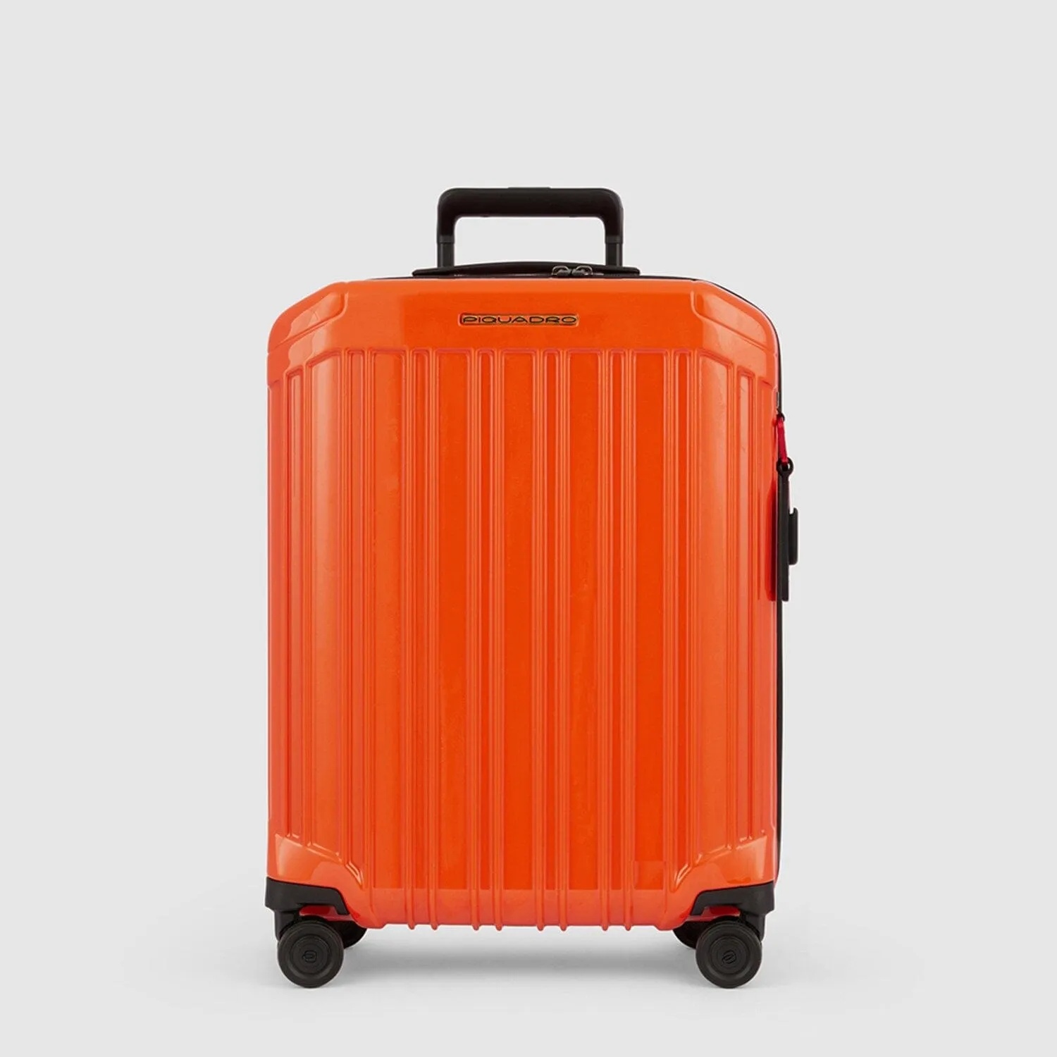 Piquadro Pq-Light 69Cm Hardcase 4 Double Wheel Medium Check-In Trolley Orange - Bv4427Pqls2/Ar