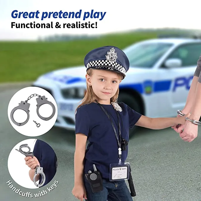 POLICE DRESS UP TOY SET