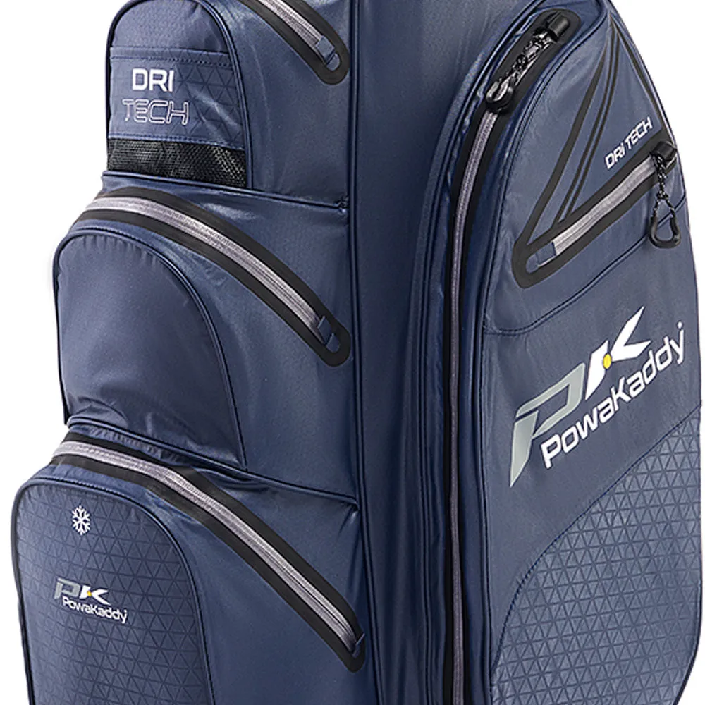 PowaKaddy Dri-Tech Cart Bag - Blue/Cool Grey